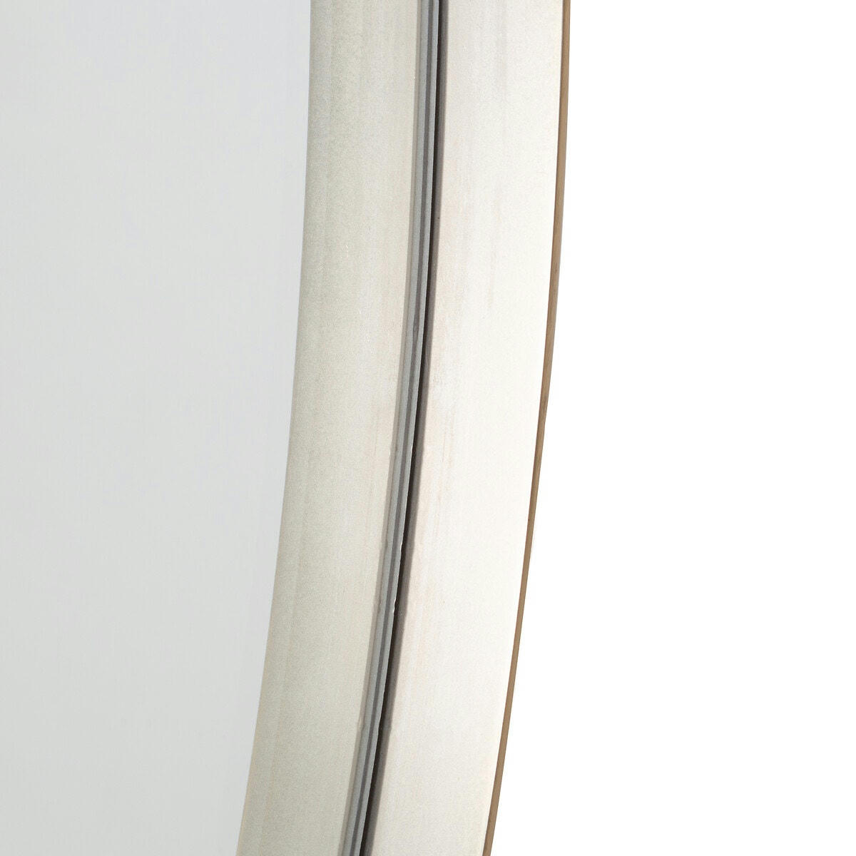 Miroir rond en métal acier Ø60 cm, Iodus
