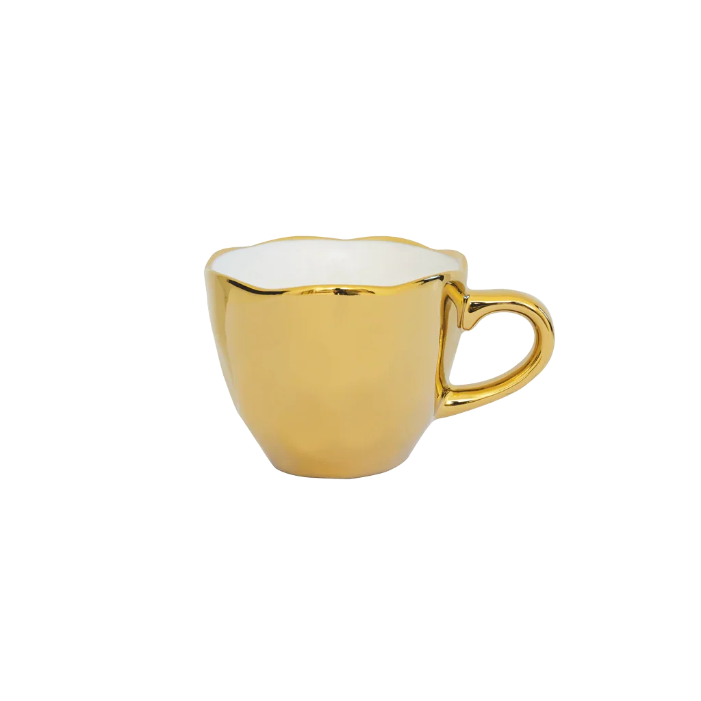 Urban Nature Culture Good Morning kopje Espresso - Gold - 6,5x5,2cm