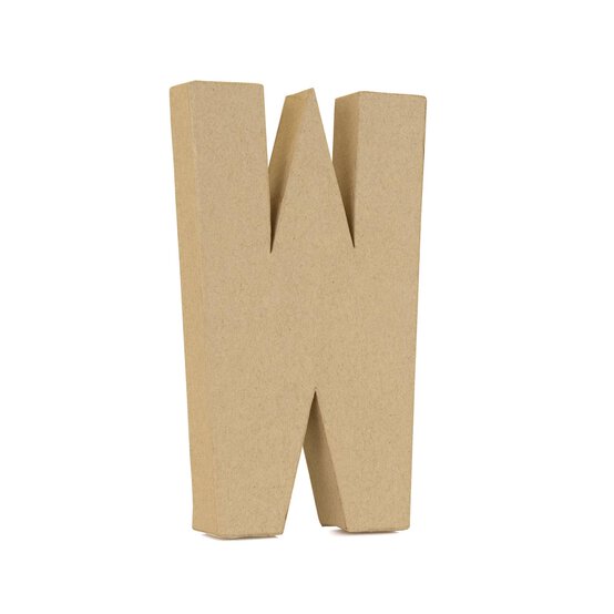 Mache Letter W 20cm