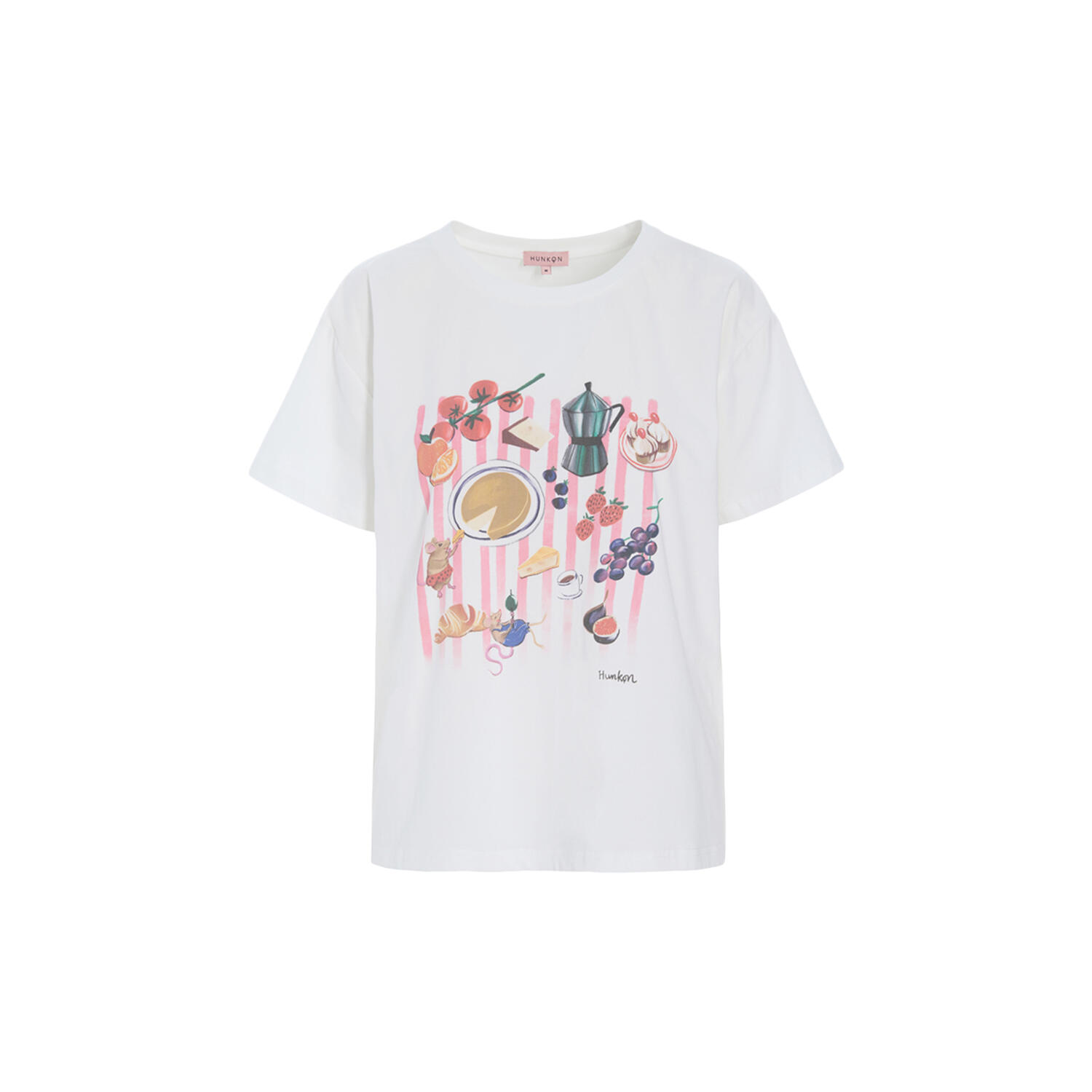 Picnic T-shirt, white