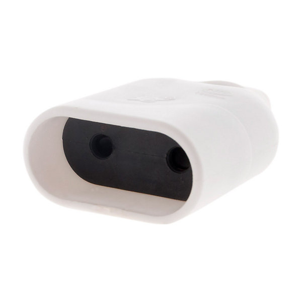 Lot de 10 fiches femelles 2P 6A - Blanc - Zenitech