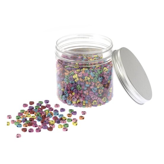 Heart Alphabet Beads Tub