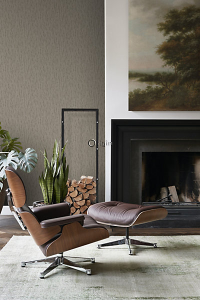 Origin Wallcoverings papier peint imitation pierre marron 53 cm x 10.05 m