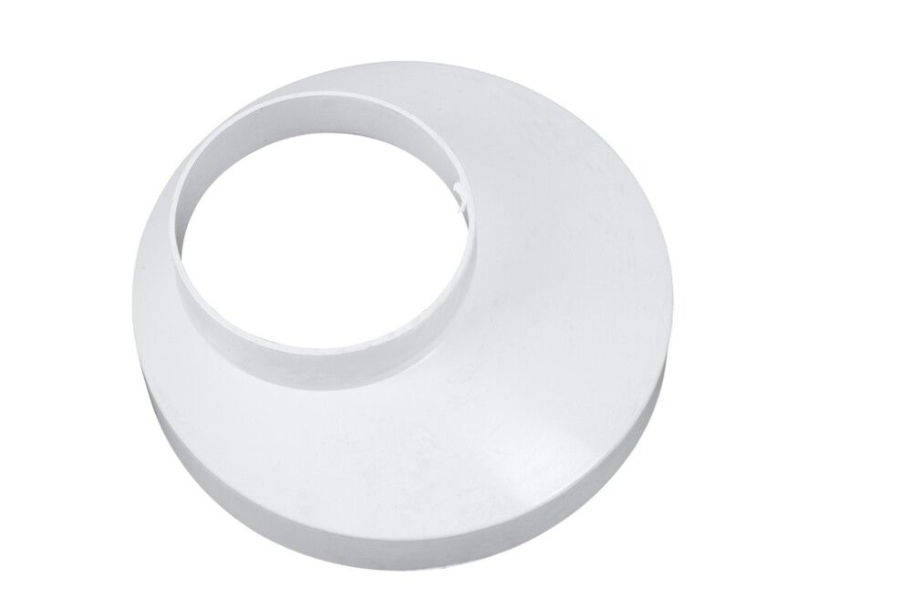 BRØNNKRAVE RIAS RODENA 150MM Ø75MM HVIT