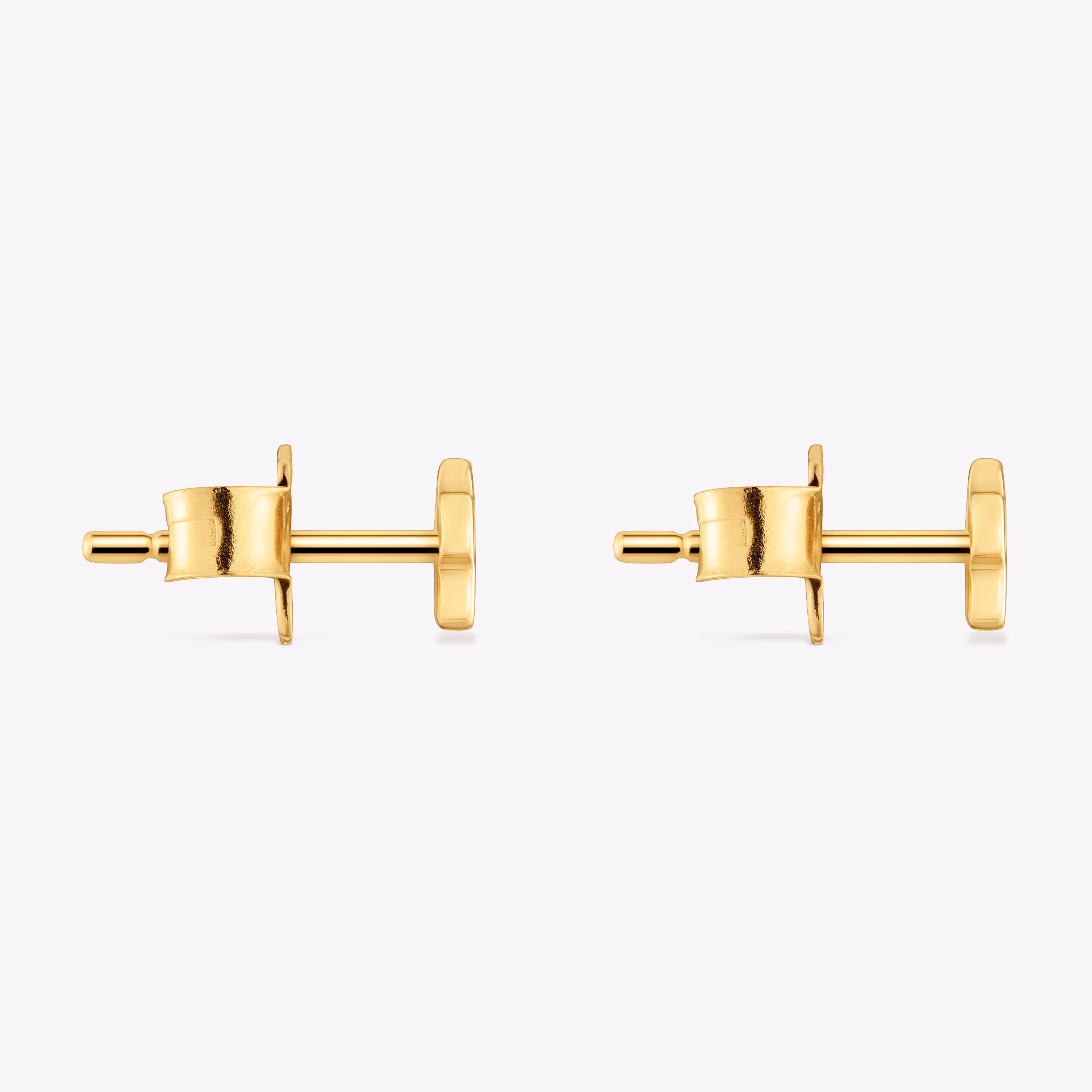 Pendientes flor con baño de oro 18 kt sobre plata TOUS Motivos