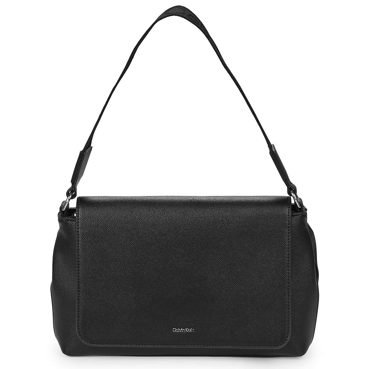Calvin Klein Jeans - CK MUST TOP HANDLEBAG_CAVIAR - Black