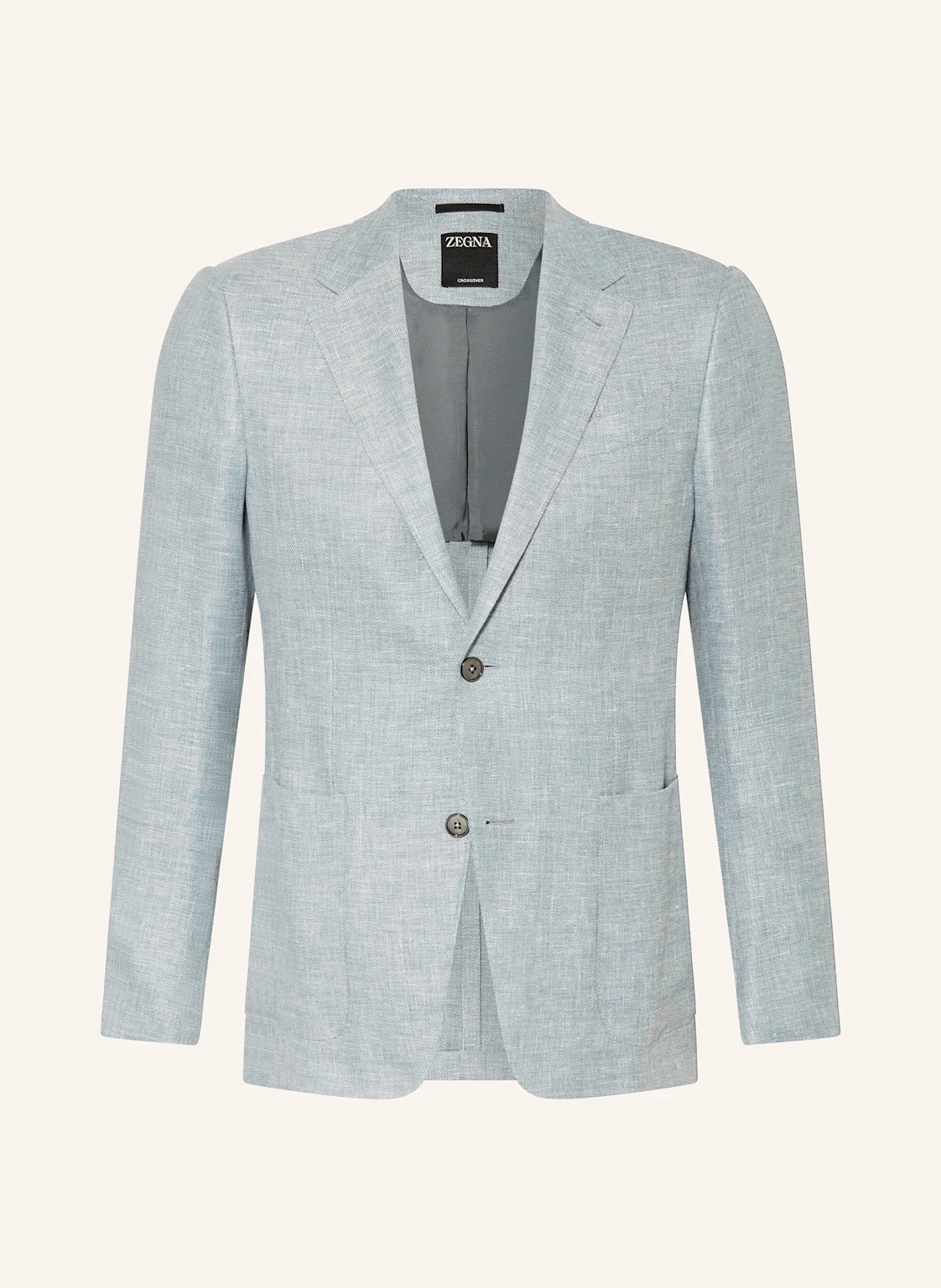 ZEGNA Sakko Slim Fit mit Leinen