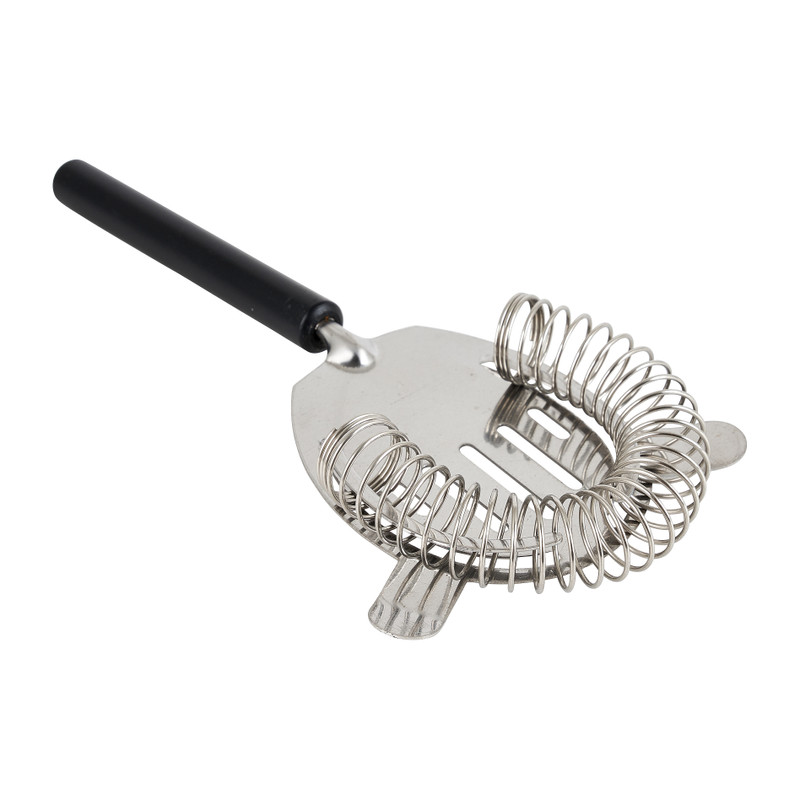Cocktailzeef - zwart/zilver - 8,8x2,2x18 cm