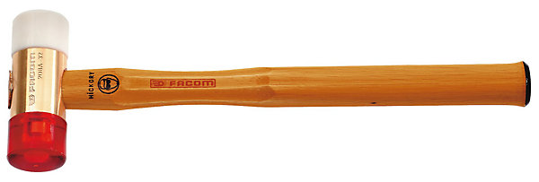 Massette corps acier à embouts interchangeables 32mm - FACOM - 208A.32CBA