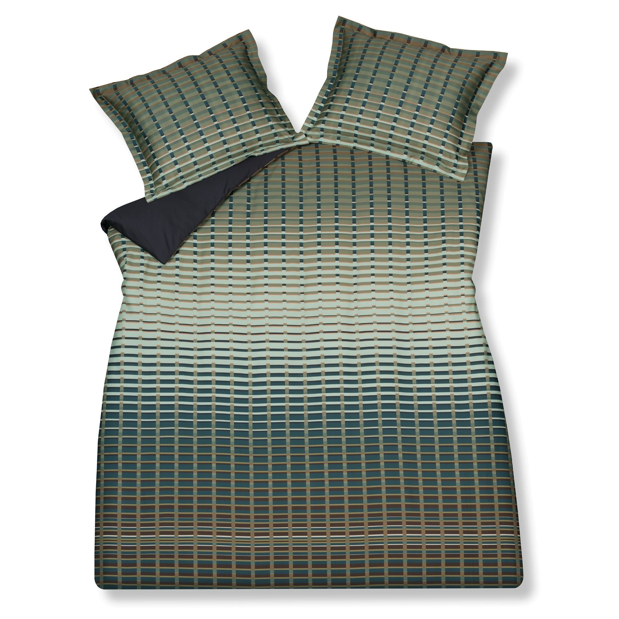 Celestial Dekbedovertrek   200 x 200 220 cm   Groen   Blauw