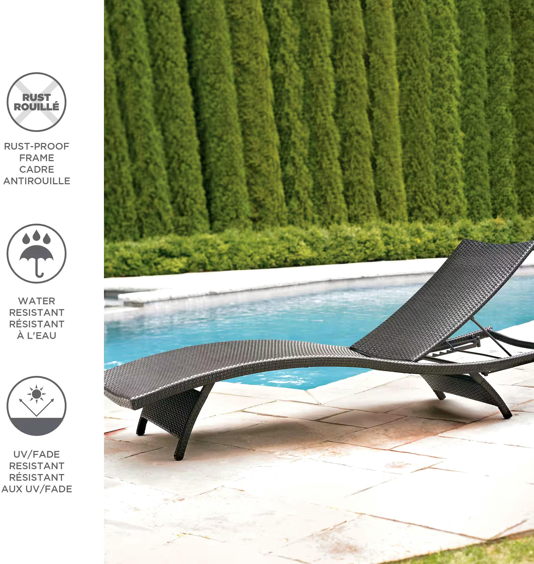 CANVAS Satori Outdoor/Patio Chaise Lounger