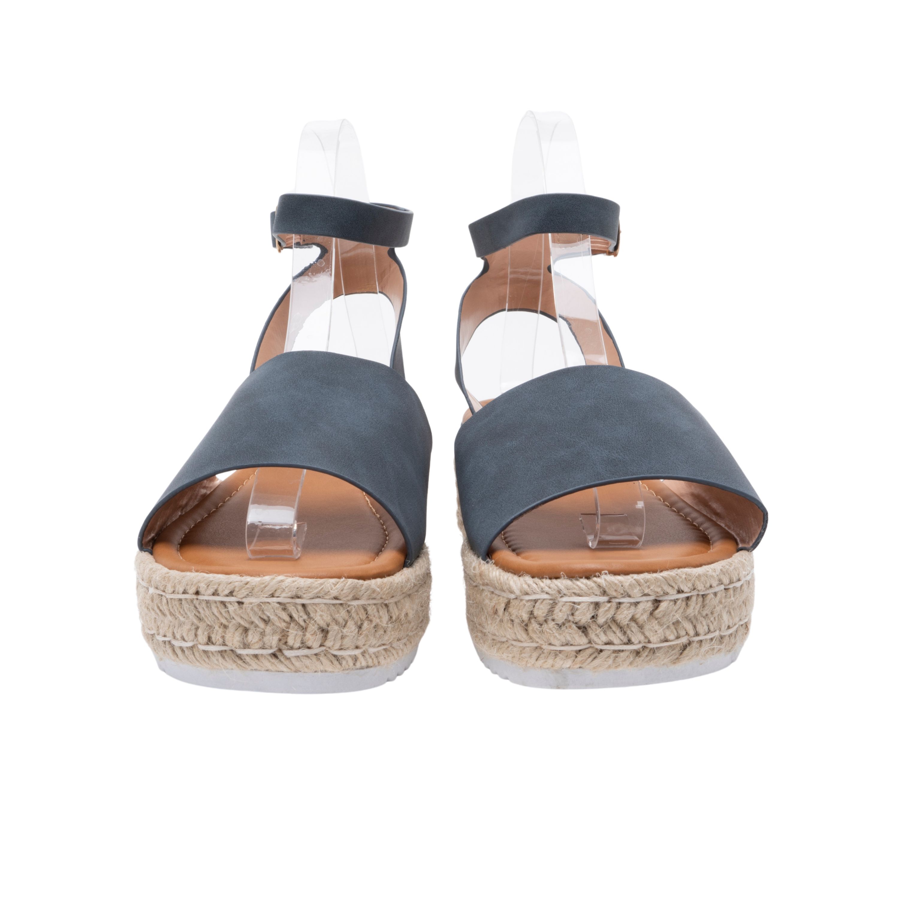 IVACHY Espadrille Sandals Platform Wedges Ankle Strap