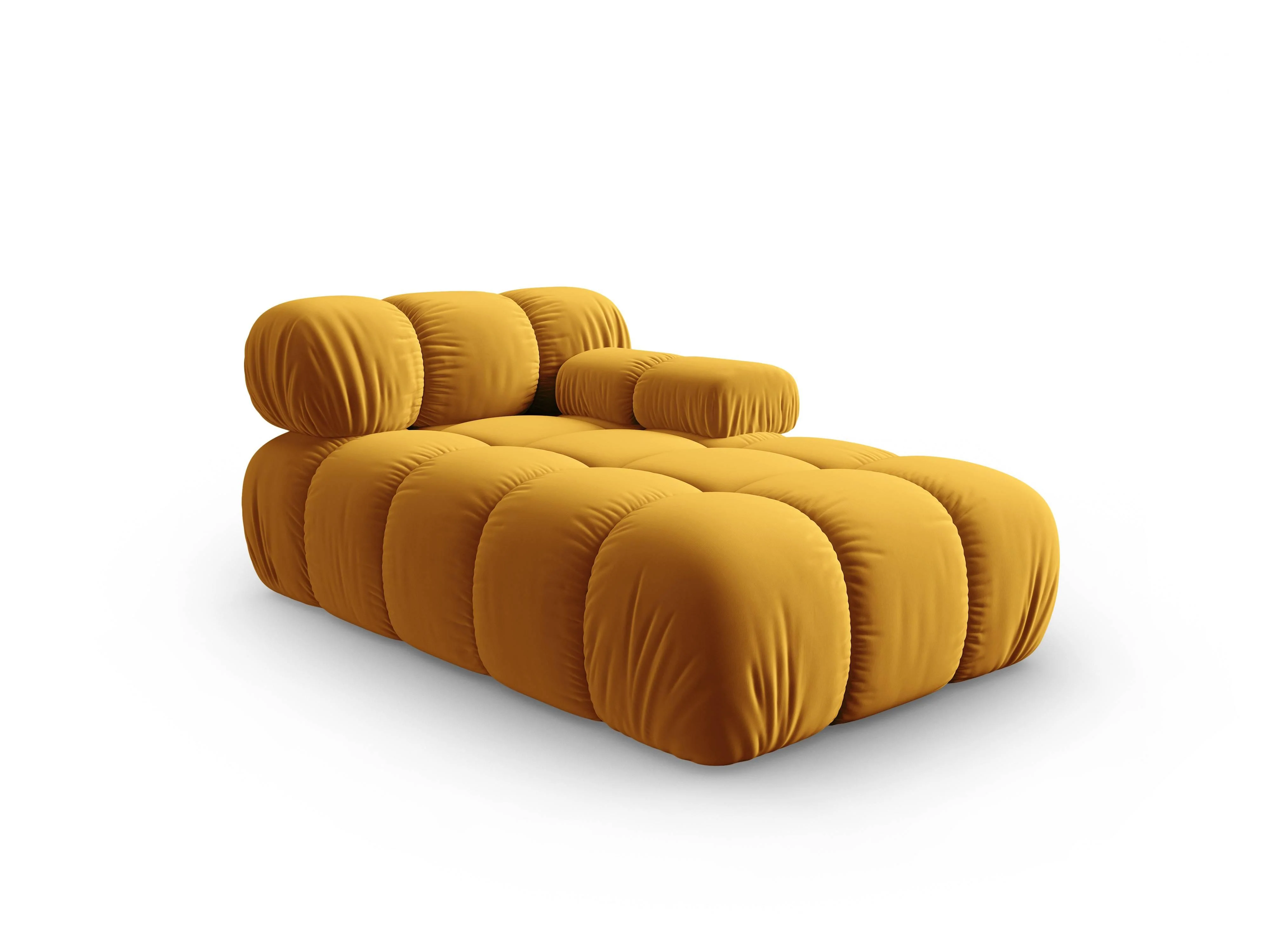 Modulair-chaise longue Tropea rechts velvet