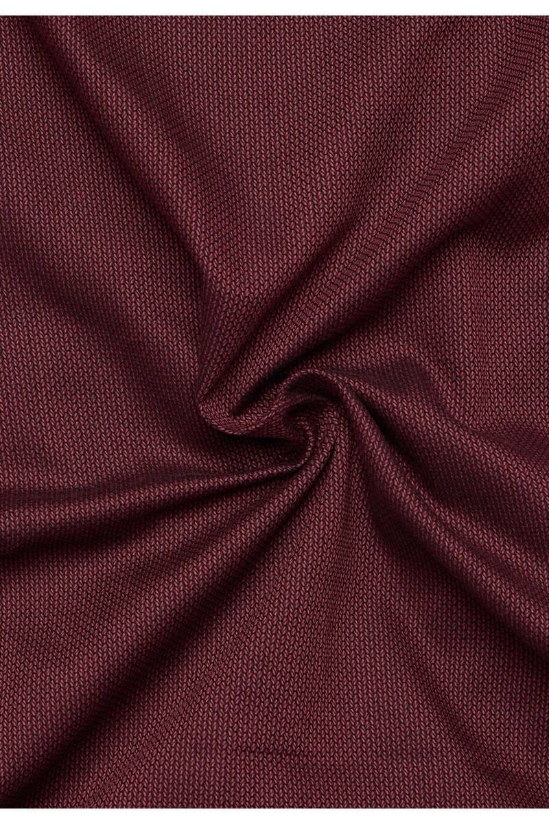 ETERNA Modern Fit Hemd Campari, Strukturiert
