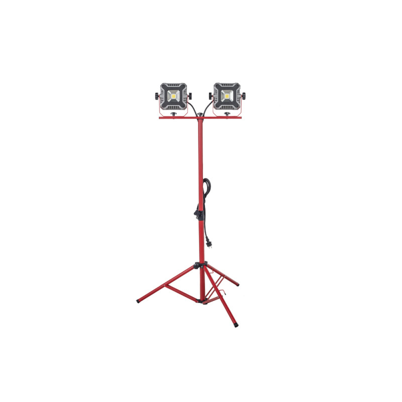 Projecteur LED sur pied 4000 lm 2 x 30 W ELOY