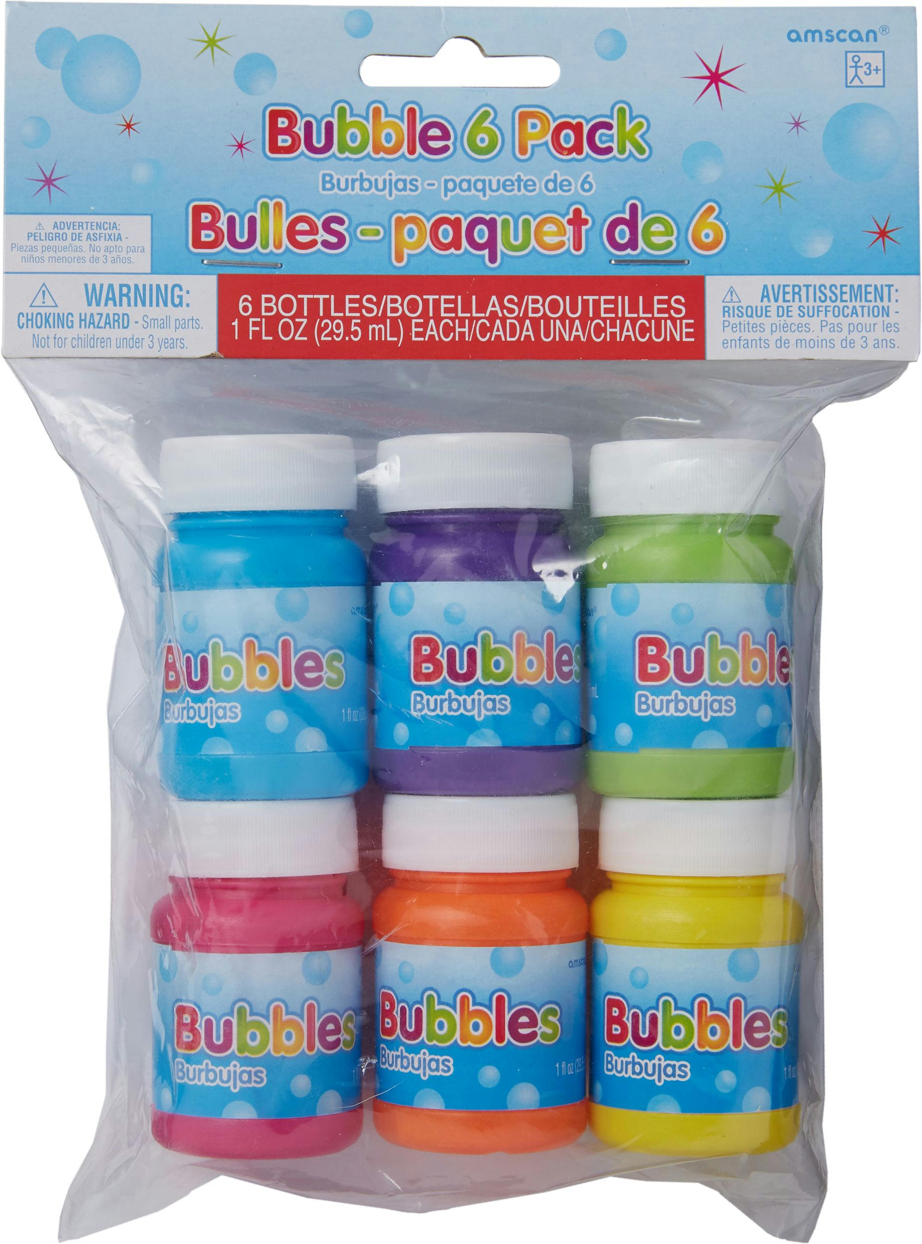 Mini Party Bubbles, 6-pk