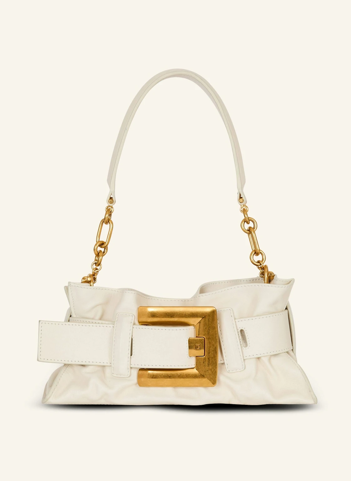 BALMAIN Mini Anthem Tasche aus Leder
