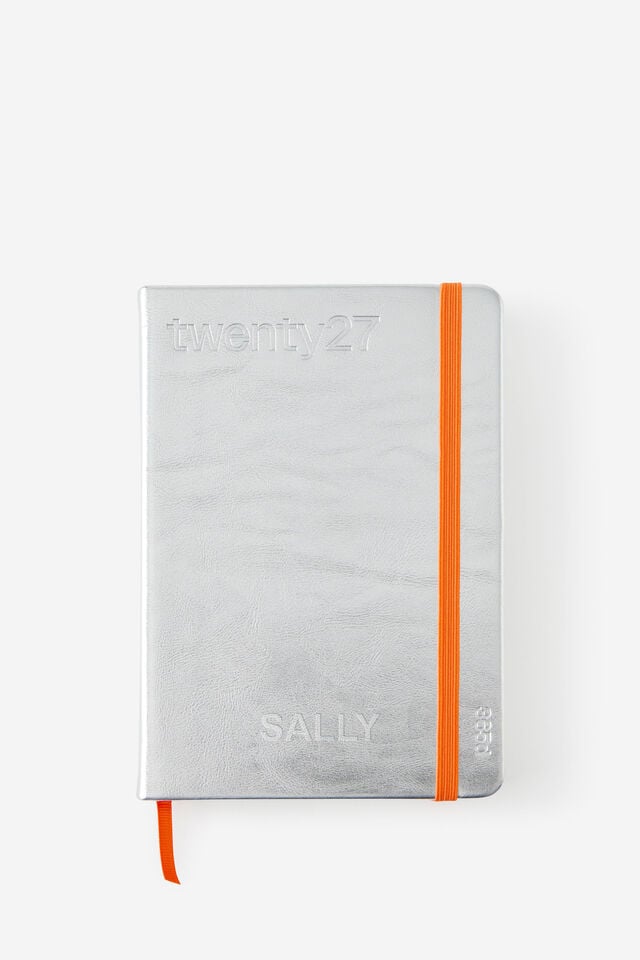 Personalised 2027 B6 Daily On Schedule Diary