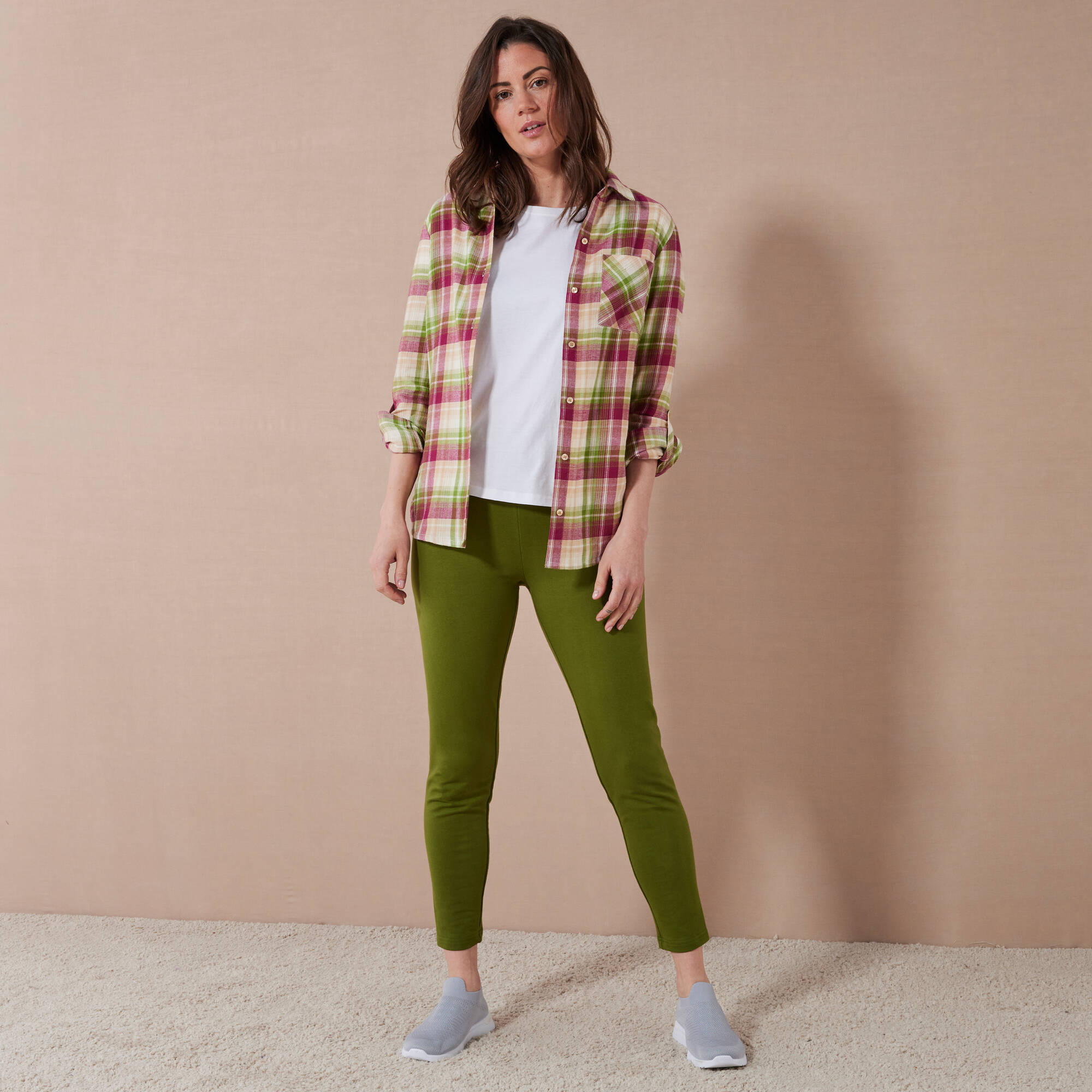 Legging taille haute spécial froid, molleton gratté