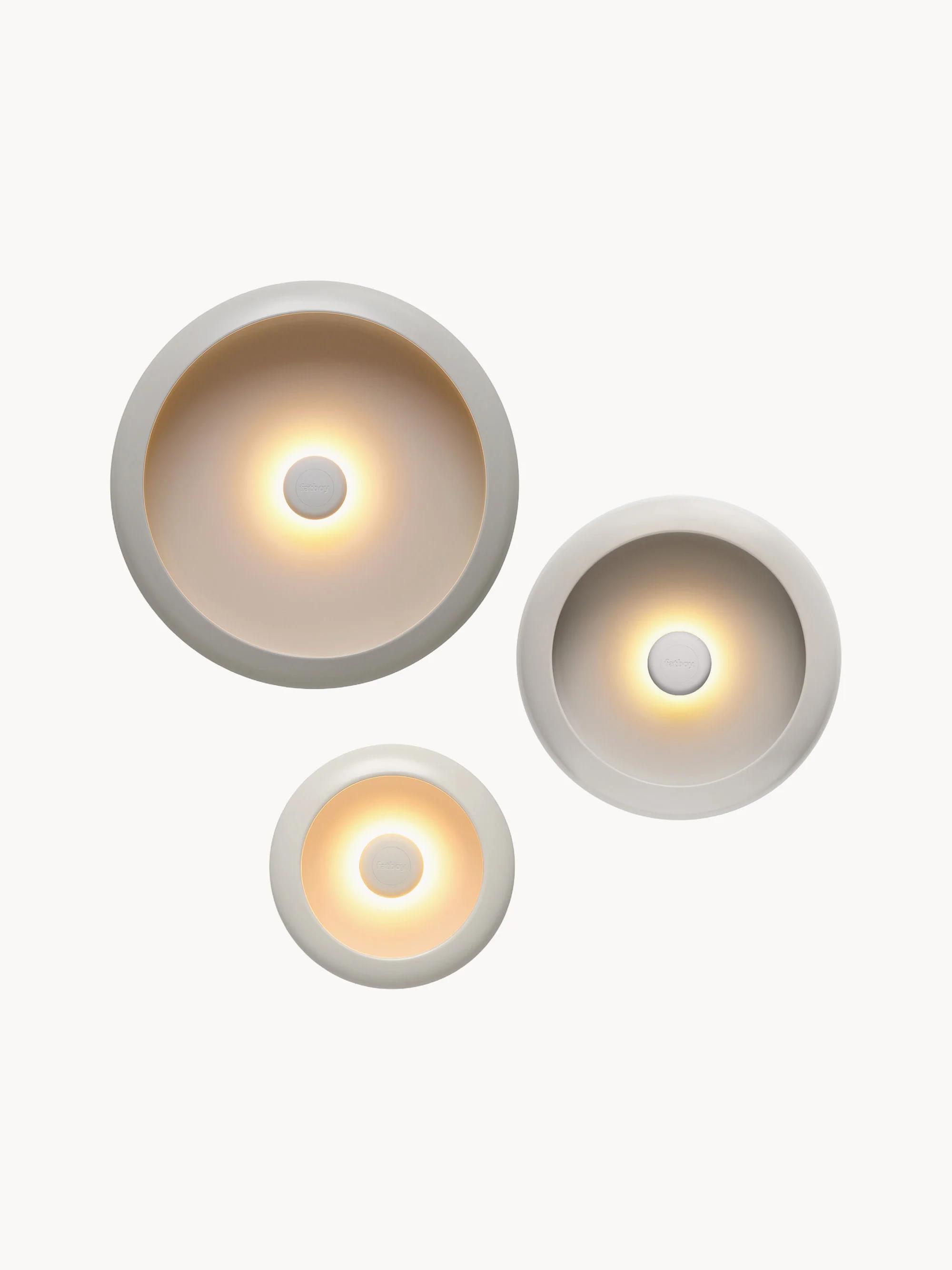 Dimm-bare LED-Außenwandleuchten Oloha, 3er-Set