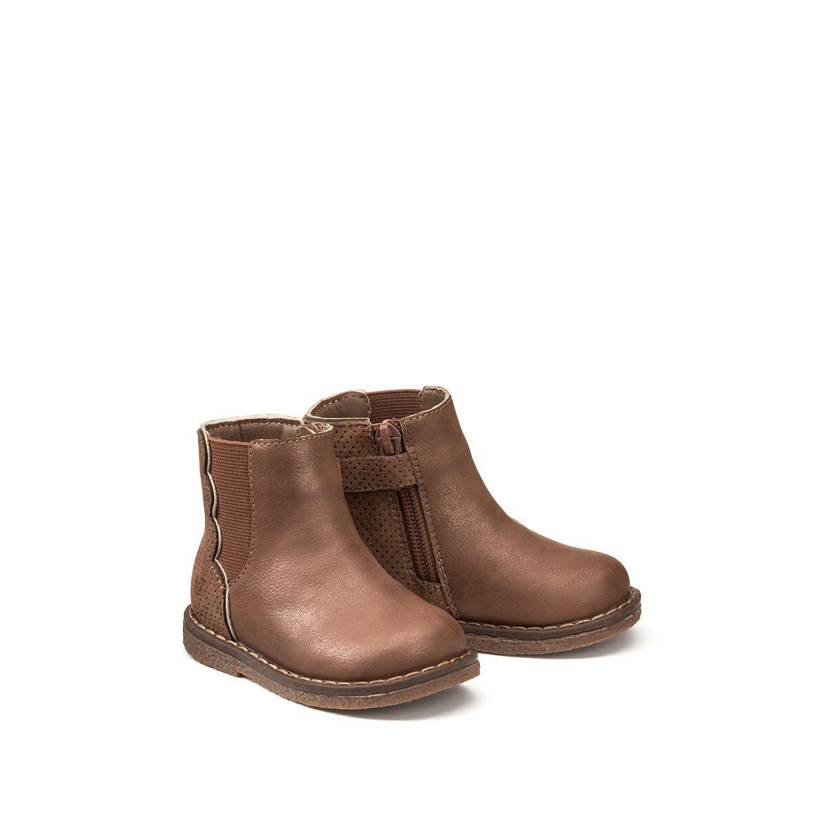 Bottines zippées