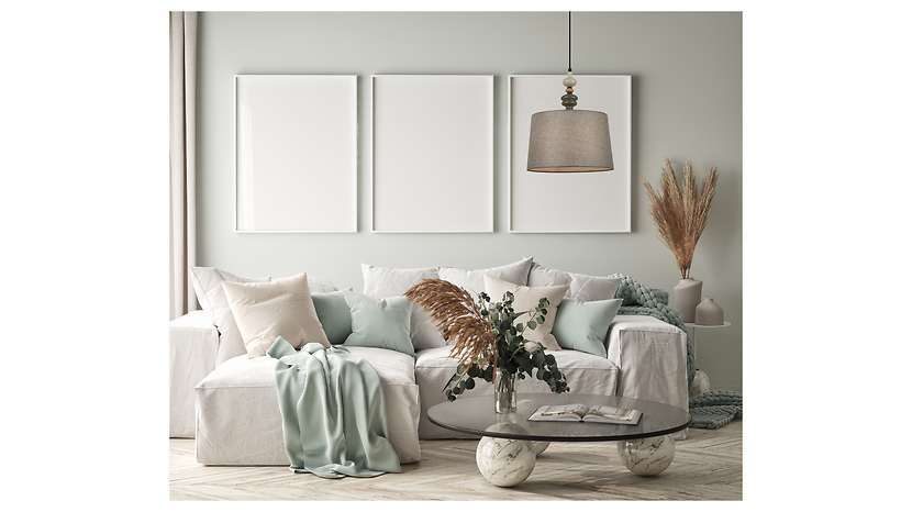 Lampa wisząca Nerom 34 cm metalowa szara