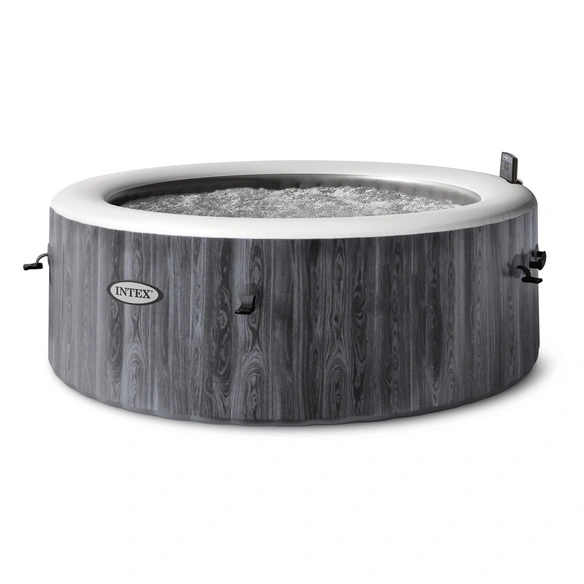 Whirlpool »PureSpa Greywood Deluxe«, ØxH: 196x71 cm, grau