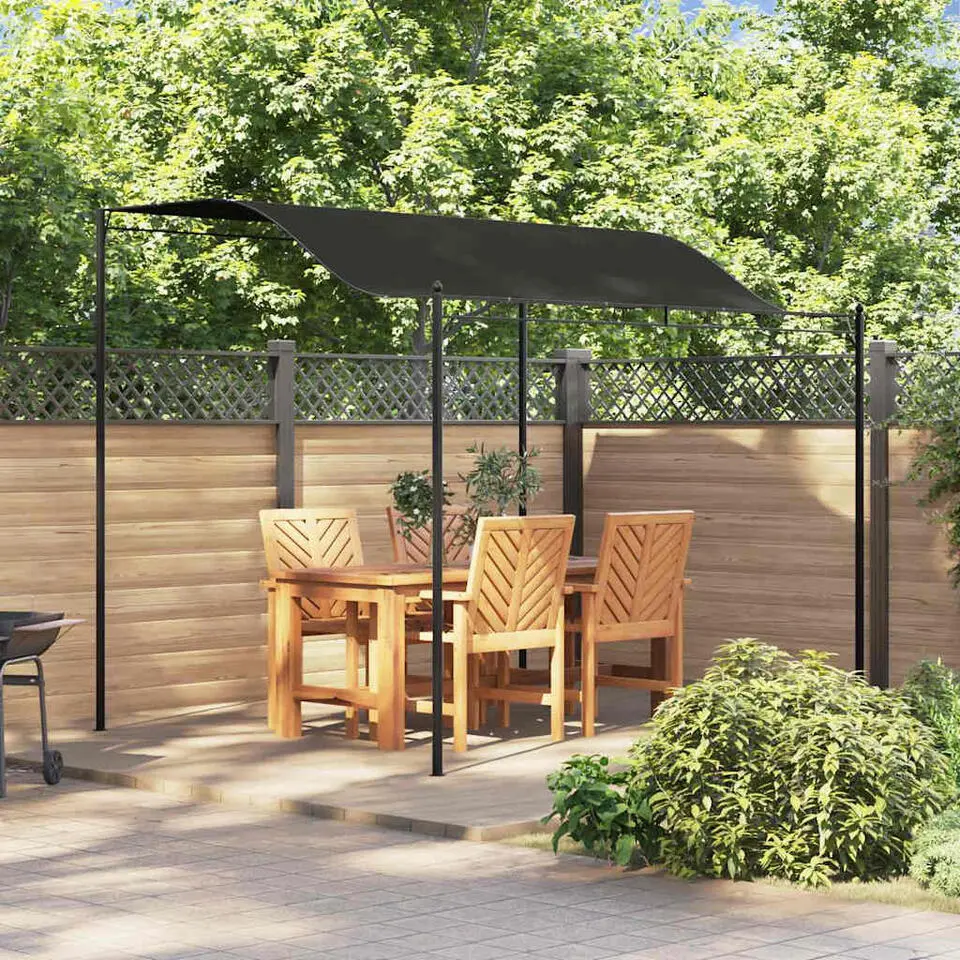 vidaXL - Tuinpaviljoen - Antraciet - Stof - 2 stuks