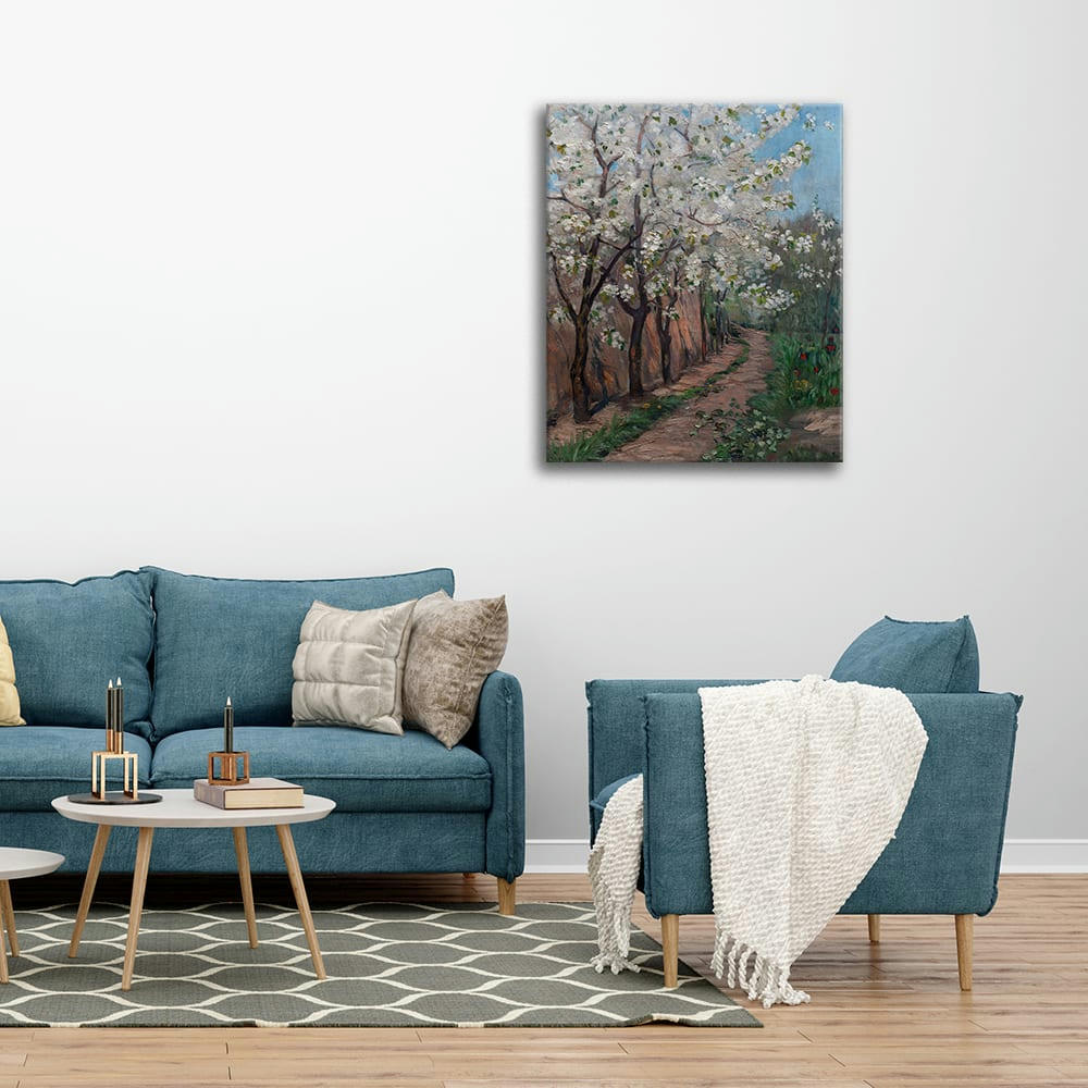 - Tableau Cherry Blossom Ingebot Eggertz 60x80cm