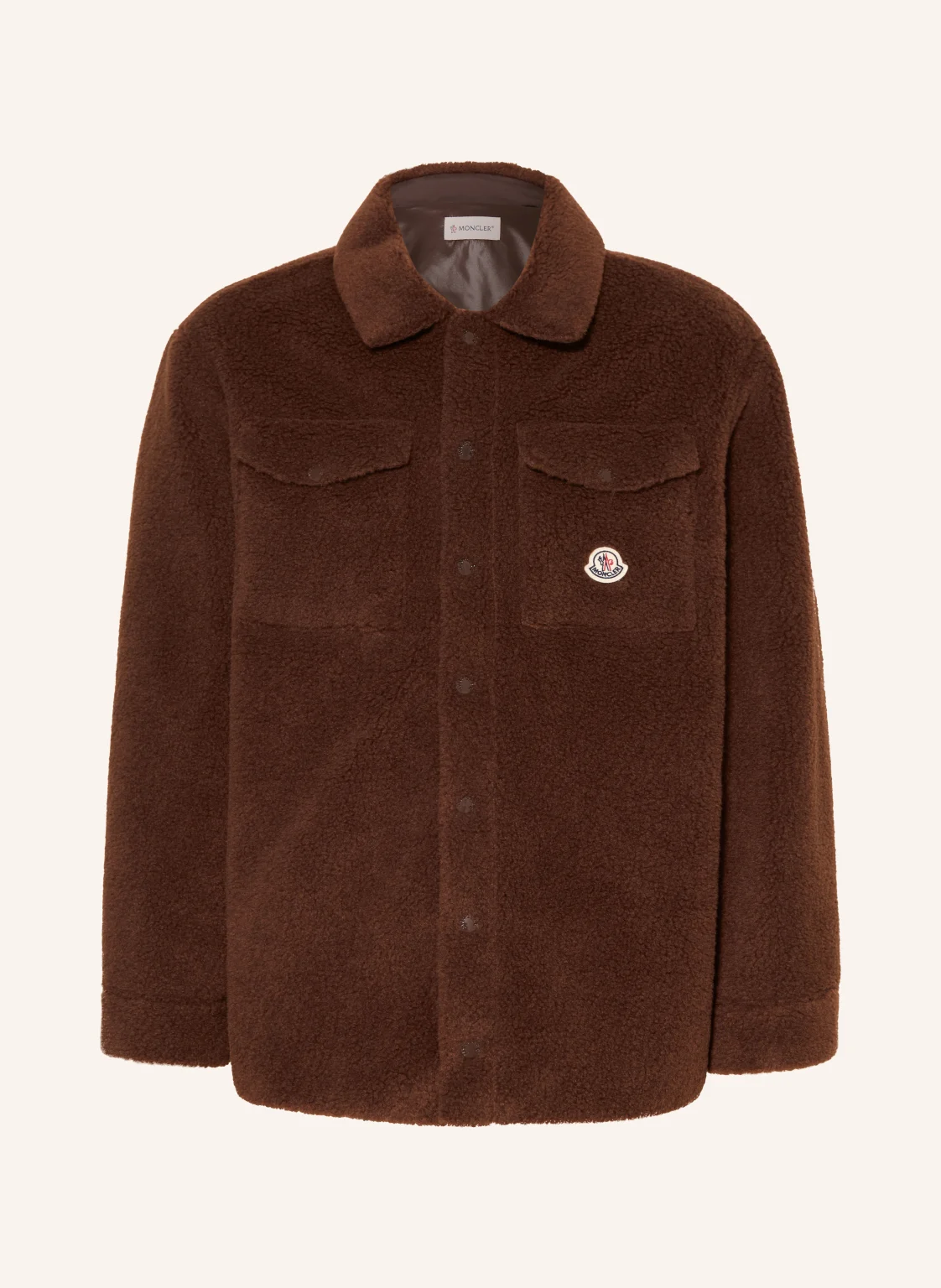 MONCLER enfant Teddyfell-Overshirt
