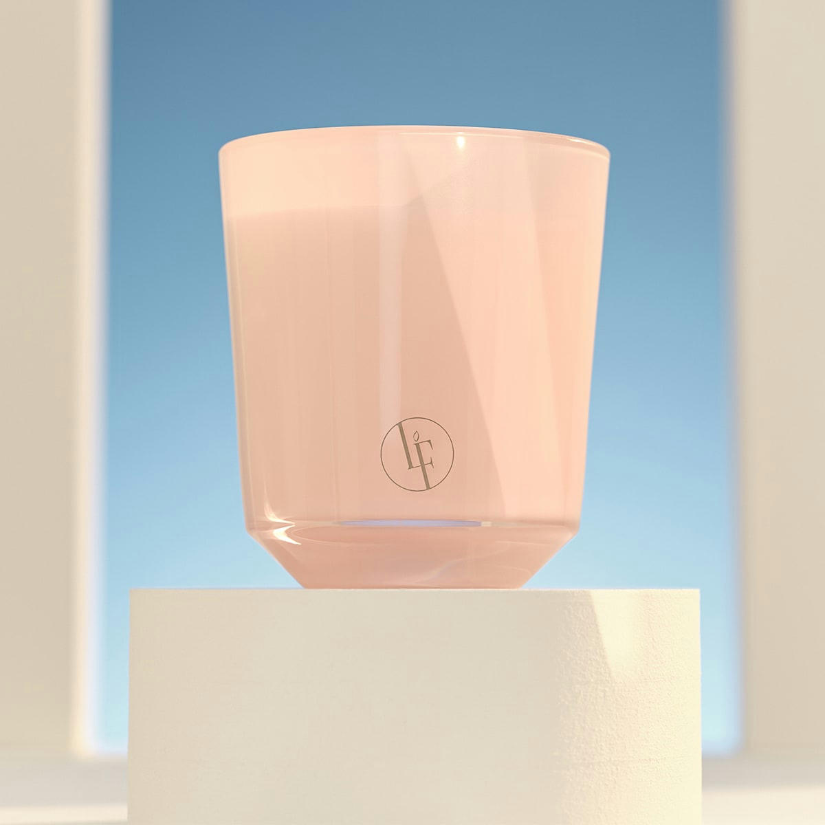 - Bougie parfumée 40h Rose Pivoine