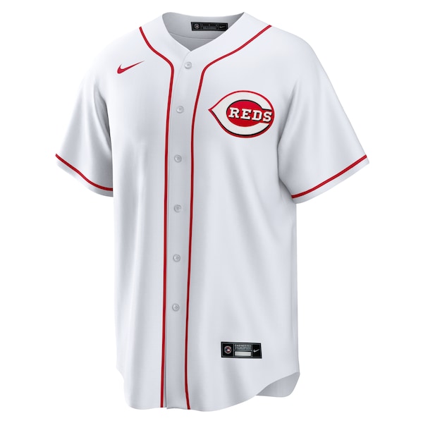 Cincinnati Reds Nike Home Replica Team Jersey - White