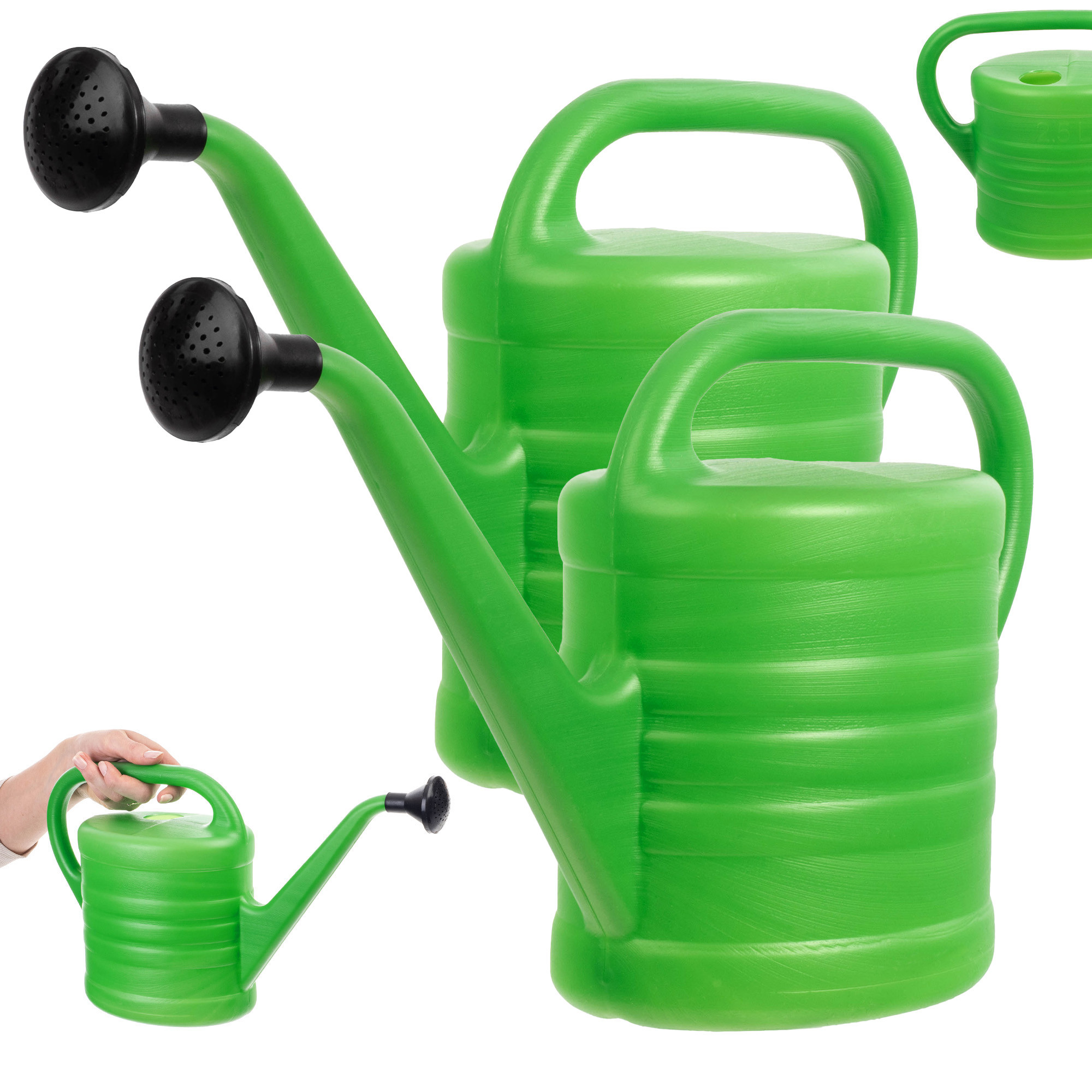 Konewka Do Podlewania Ogrodowa   Sitko 2,5L 2szt