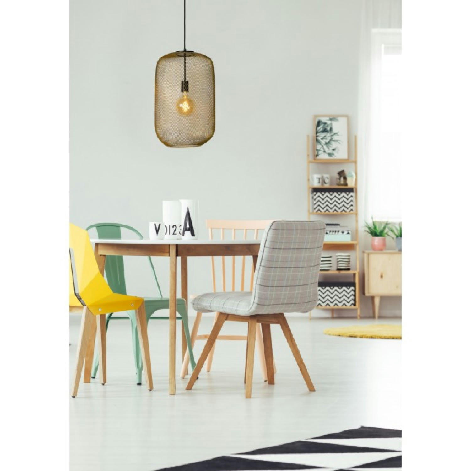 MESH - Suspension/lustre métal or mat