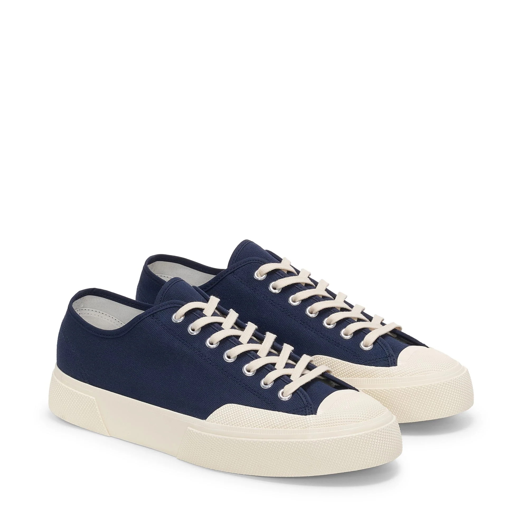 2432 WORKS LOW CUT COTTON CANVAS