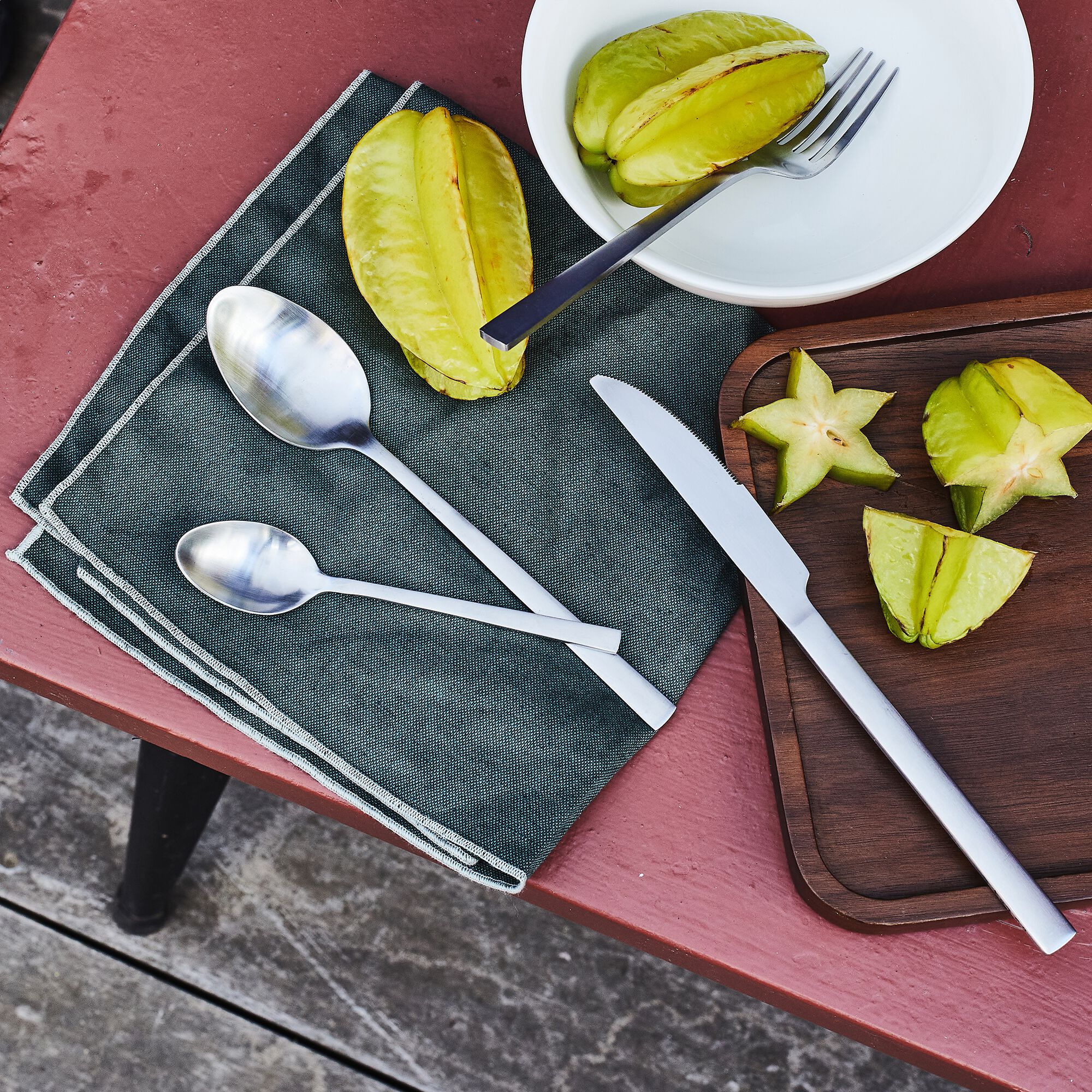 GRESSIN - Cuillère en inox - finition satinée