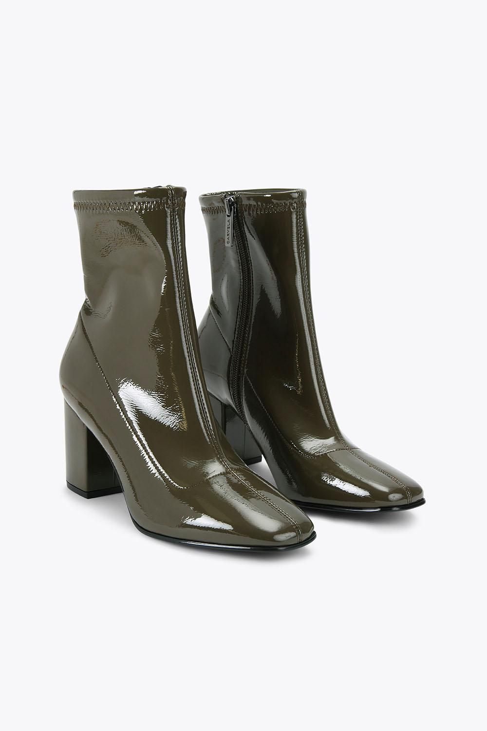 Carvela Strut Ankle' Patent Boots