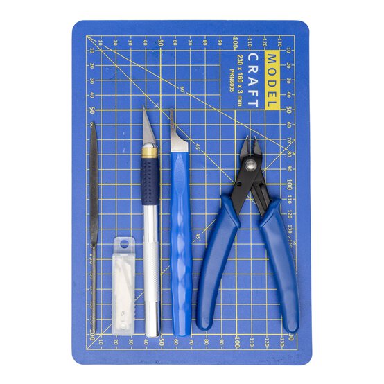 Modelcraft Pro Plastic Modelling Tool Set