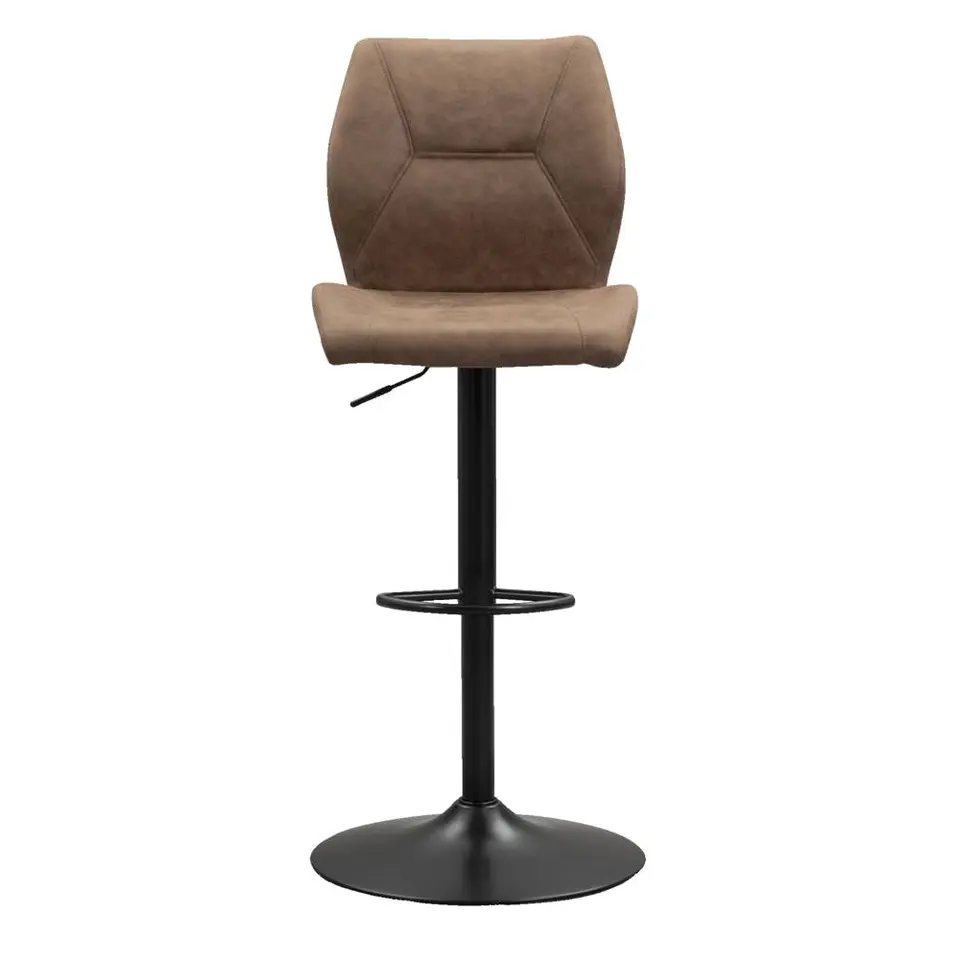 Barkruk Jesse - verstelbaar - cognac