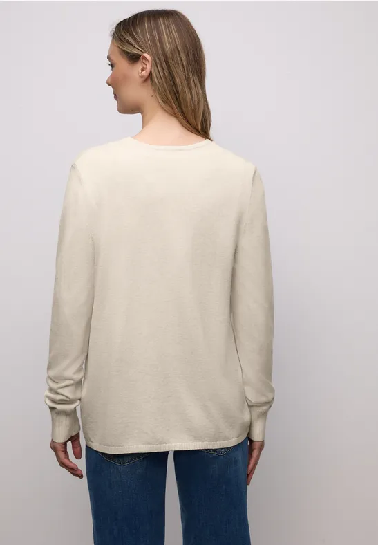 Cardigan in Unifarbe