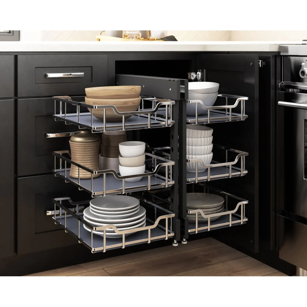 Hardware Resources 18 Inch Baskets for Storage with Style Blind Corner