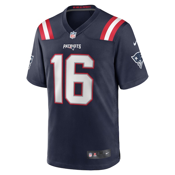 Malik Cunningham New England Patriots Nike Team Game Jersey -  Navy
