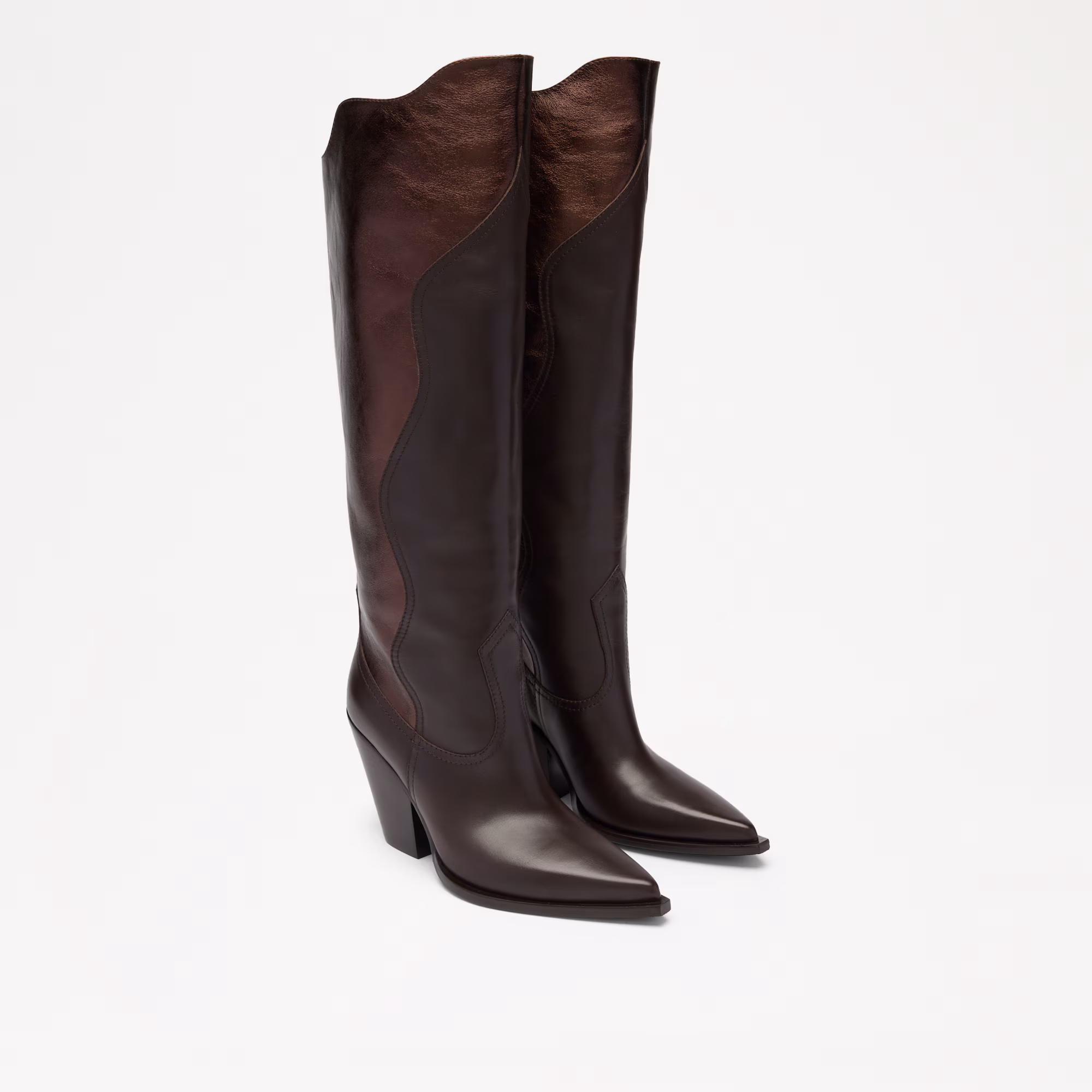 Birchwood Knee<br>Western Knee High Boot