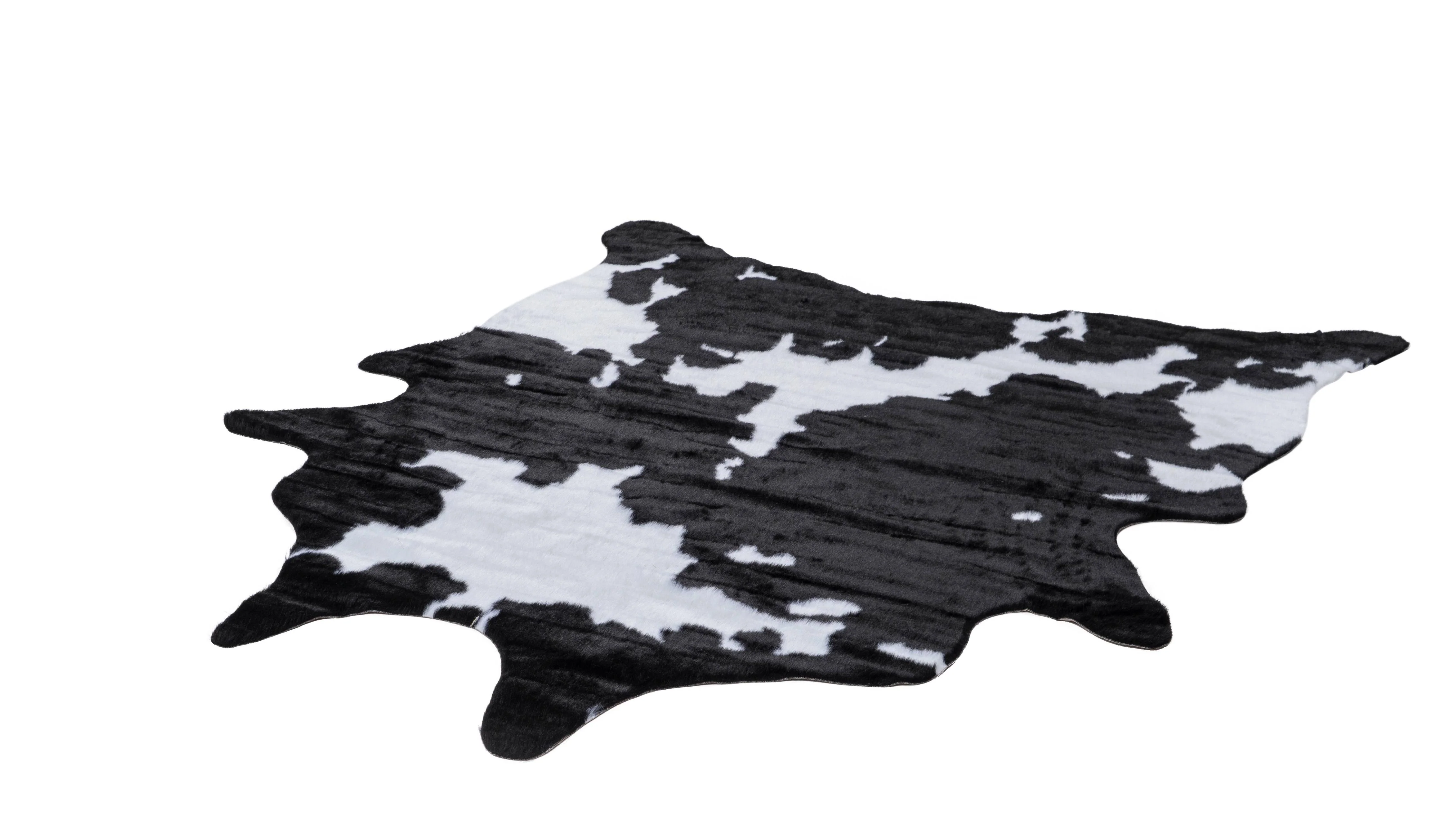Vloerkleed Manila Cow zwart