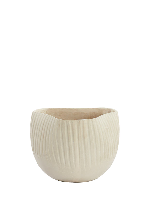 Light & Living pot ANTA - Ø30x23cm - wit