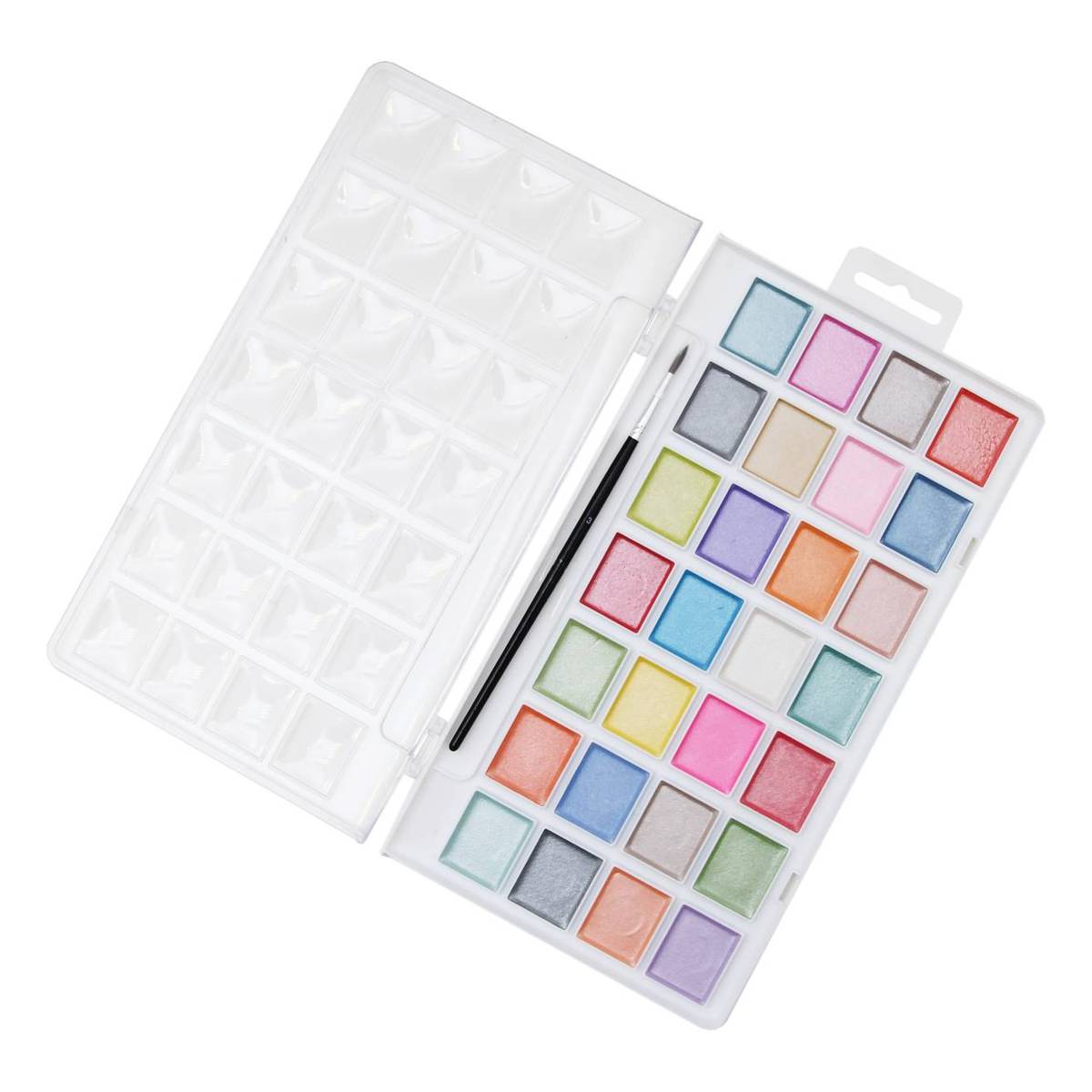 Watercolour Pearl Pans 28 Pack