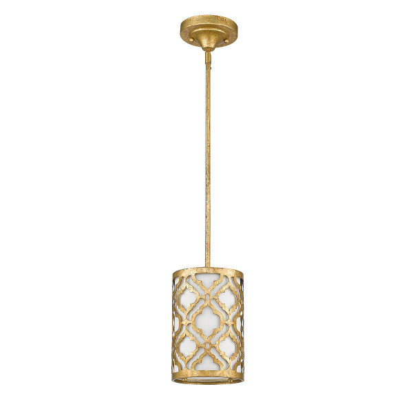Lampa wisząca postarzane złoto Arabella 1xE27x60W Gilded Nola