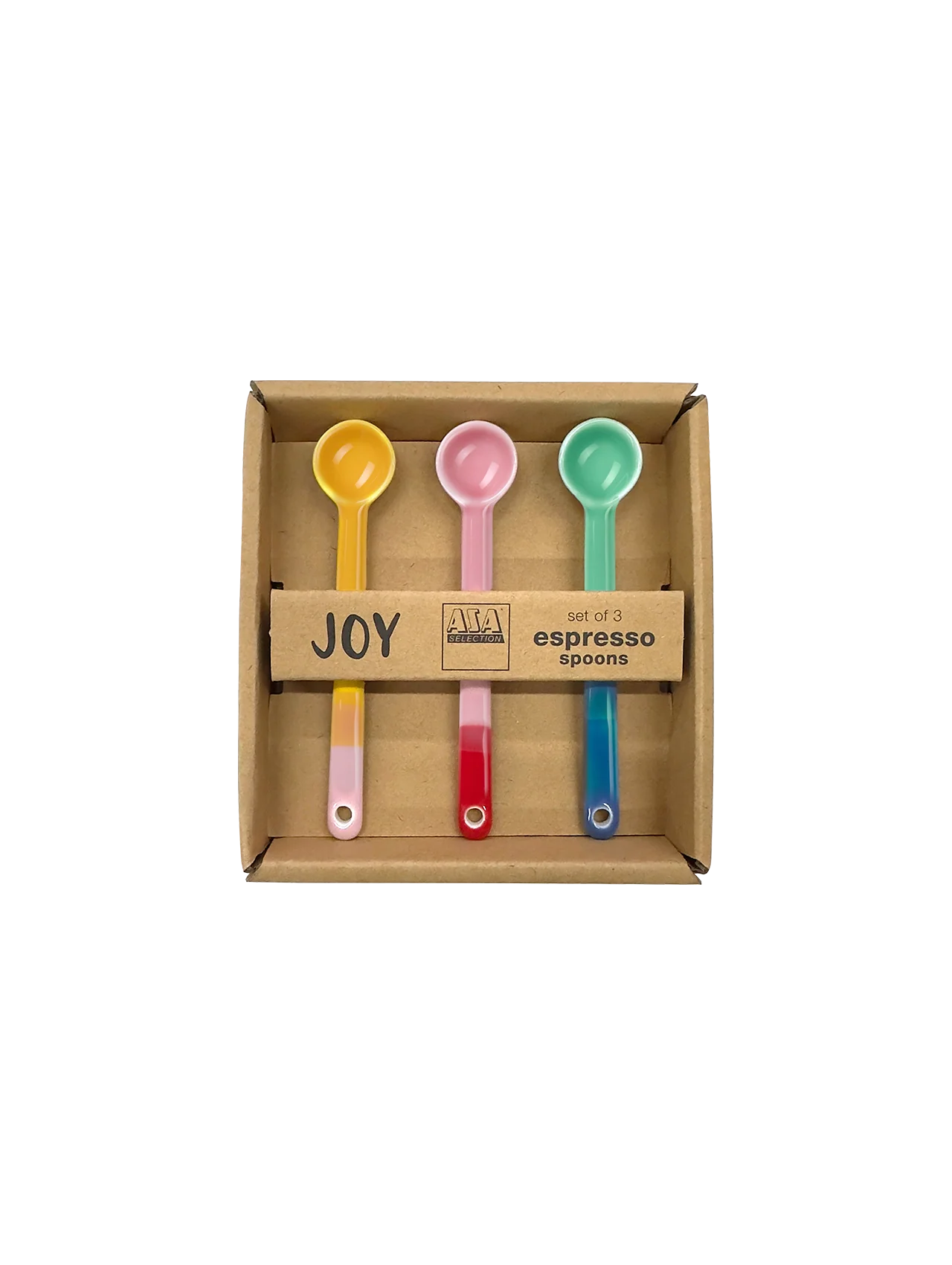 3er set löffel, smoothie colors