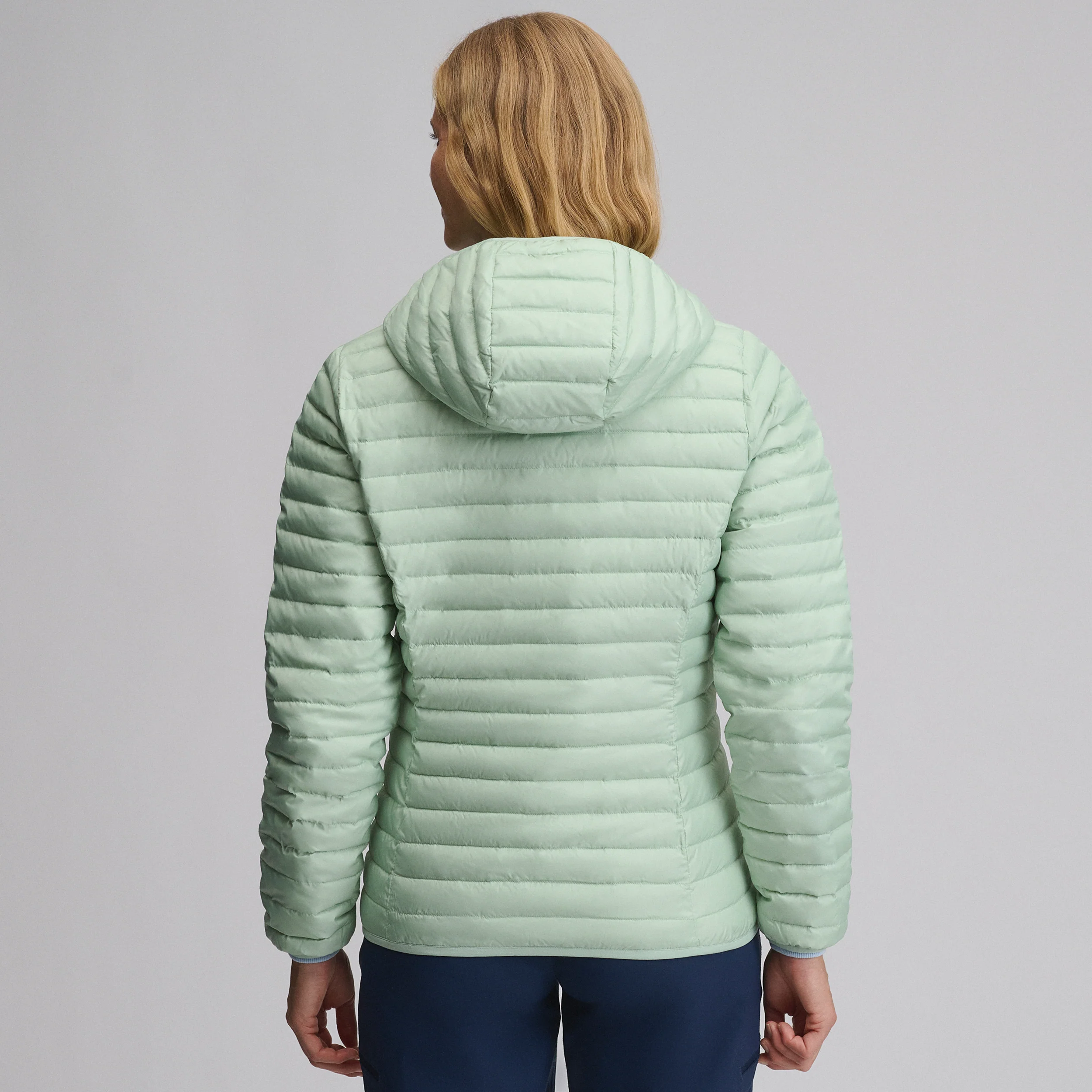 Women's Microlight Hooded Down Jacket
