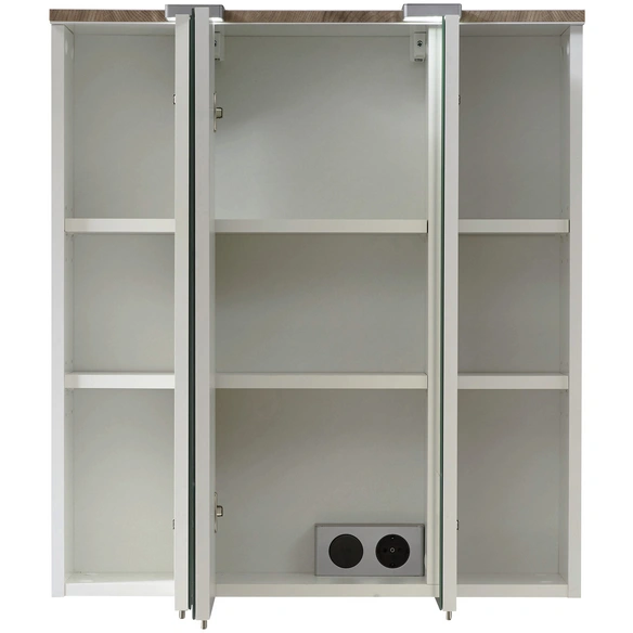 Spiegelschrank »Burgas«, 3-türig, LED, BxH: 65 x 70 cm